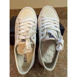 White Canvas Shoes by Chaps Ralph Lauren